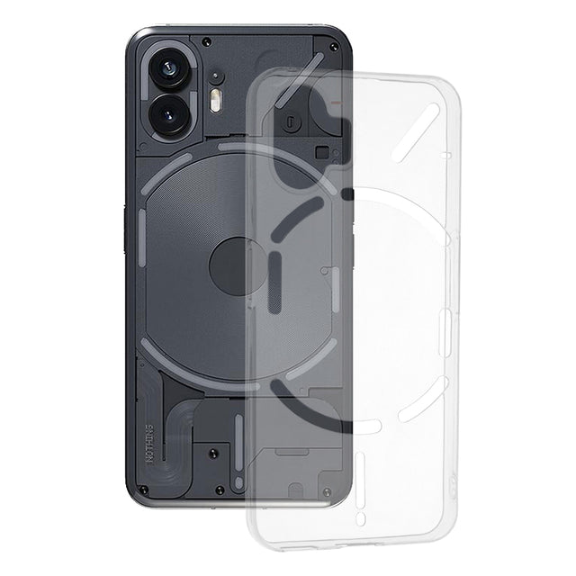 Husa de protectie Techsuit Clear Silicone Special Design compatibil cu Nothing Phone (2), Transparent