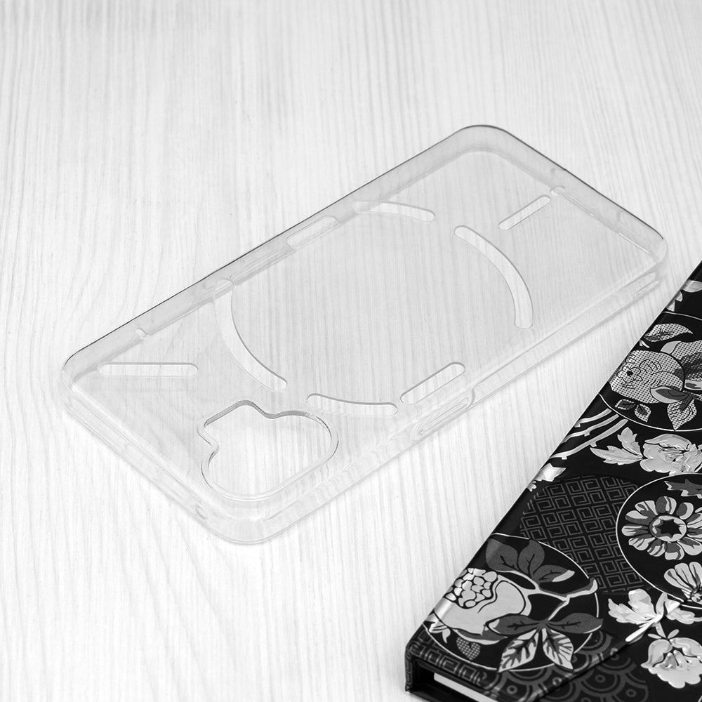 Husa de protectie Techsuit Clear Silicone Special Design compatibil cu Nothing Phone (2), Transparent