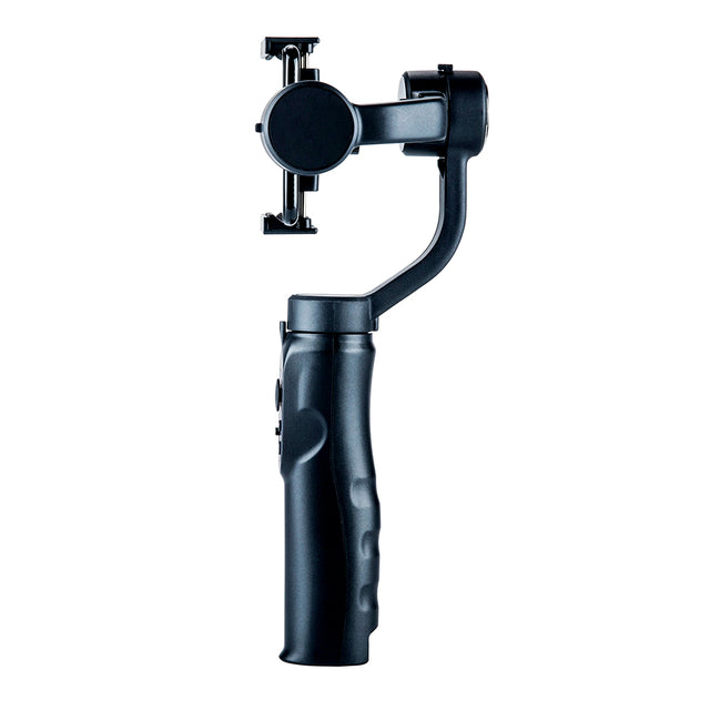 Suport Techsuit Phone Gimbal (H4), with 3 Axis Handheld, Joystick, Micro-USB, 6.1inch Max, Aluminum Alloy, 2200mAh, Negru