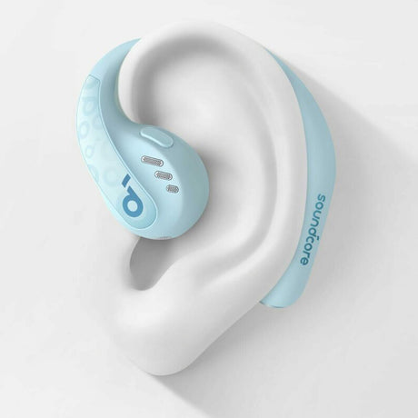 Casti Anker SoundCore AeroFit Pro (A3871G61), for Sport, Bluetooth, Waterproof, Albastru