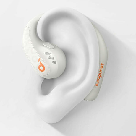 Casti Anker SoundCore AeroFit Pro (A3871G21), for Sport, Bluetooth, Waterproof, Alb