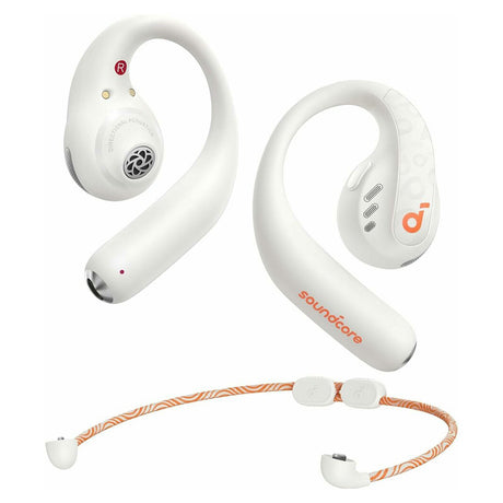 Casti Anker SoundCore AeroFit Pro (A3871G21), for Sport, Bluetooth, Waterproof, Alb