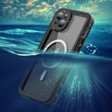 Husă ShellBox pentru iPhone 15 Plus, neagră