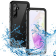 Husa de protectie ShellBox Waterproof IP68 compatibil cu Samsung Galaxy A35 5G, Negru