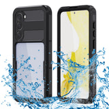 Husa de protectie ShellBox Waterproof IP68 compatibil cu Samsung Galaxy S23 Plus, Negru