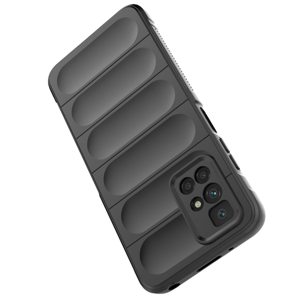 Husă Techsuit Magic Shield neagră pentru Xiaomi Redmi 10 / Redmi 10 2022