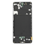 Componenta OEM Display Touchscreen with Frame (19908), Samsung Galaxy A71 4G (SM-A715), Negru