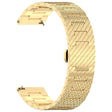 Curea smartwatch Techsuit Watchband 22mm (W052) compatibil cu Huawei Watch GT 2 (46mm)/GT 2 Pro/GT 3 Pro (46mm)/Ultimate, Xiaomi Watch S1, Auriu
