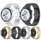 Curea smartwatch Techsuit Watchband 22mm (W052) compatibil cu Huawei Watch GT 2 (46mm)/GT 2 Pro/GT 3 Pro (46mm)/Ultimate, Xiaomi Watch S1, Auriu