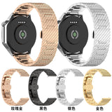 Curea smartwatch Techsuit Watchband 22mm (W052) compatibil cu Huawei Watch GT 2 (46mm)/GT 2 Pro/GT 3 Pro (46mm)/Ultimate, Xiaomi Watch S1, Auriu