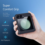 Husa de protectie Dux Ducis Aimo Series compatibil cu Samsung Galaxy Z Flip6, Negru