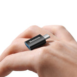 Adaptor Baseus OTG Type-C la USB 3.1 (ZJJQ000001), Negru