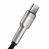 Cablu Baseus Cafule Series Metal (CAKF000201), USB to Type-C 66W, 2m, Negru