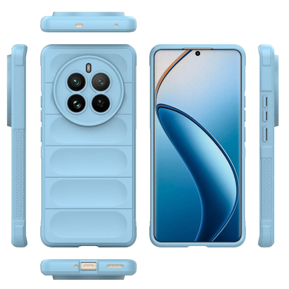 Husa de protectie Techsuit Magic Shield compatibil cu Realme 12 Pro / 12 Pro+, Bleu