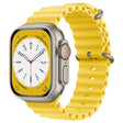 Curea smartwatch Techsuit Watchband (W038) compatibil cu Apple Watch 1/2/3/4/5/6/7/8/9/10/11/SE/SE 2/SE 3/Ultra/2/3 (42/44/45/46/49mm), Galben