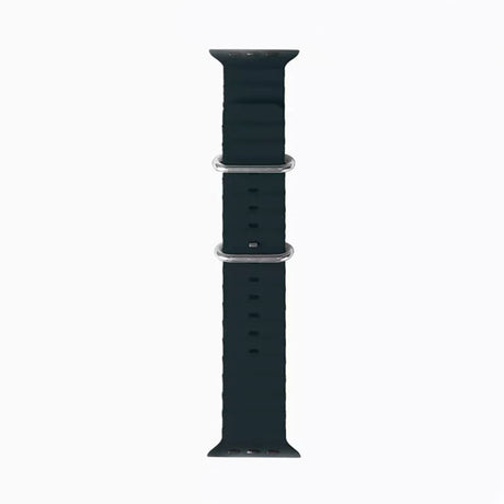 Curea smartwatch Techsuit Watchband (W038) compatibil cu Apple Watch 1/2/3/4/5/6/7/8/9/10/11/SE/SE 2/SE 3 (38/40/41/42mm), Negru