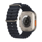 Curea smartwatch Techsuit Watchband (W038) compatibil cu Apple Watch 1/2/3/4/5/6/7/8/9/10/11/SE/SE 2/SE 3 (38/40/41/42mm), Negru