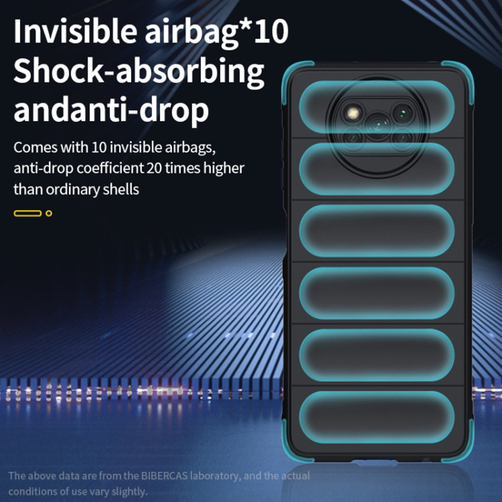 Husa de protectie Techsuit Magic Shield compatibil cu Xiaomi Poco X3 / Poco X3 NFC / Poco X3 Pro, Negru