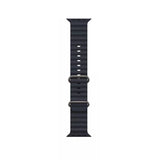 Curea smartwatch Techsuit Watchband (W038) compatibil cu Apple Watch 1/2/3/4/5/6/7/8/9/10/11/SE/SE 2/SE 3 (38/40/41/42mm), Albastru Inchis