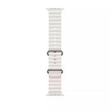 Curea smartwatch Techsuit Watchband (W038) compatibil cu Apple Watch 1/2/3/4/5/6/7/8/9/10/11/SE/SE 2/SE 3 (38/40/41/42mm), Alb