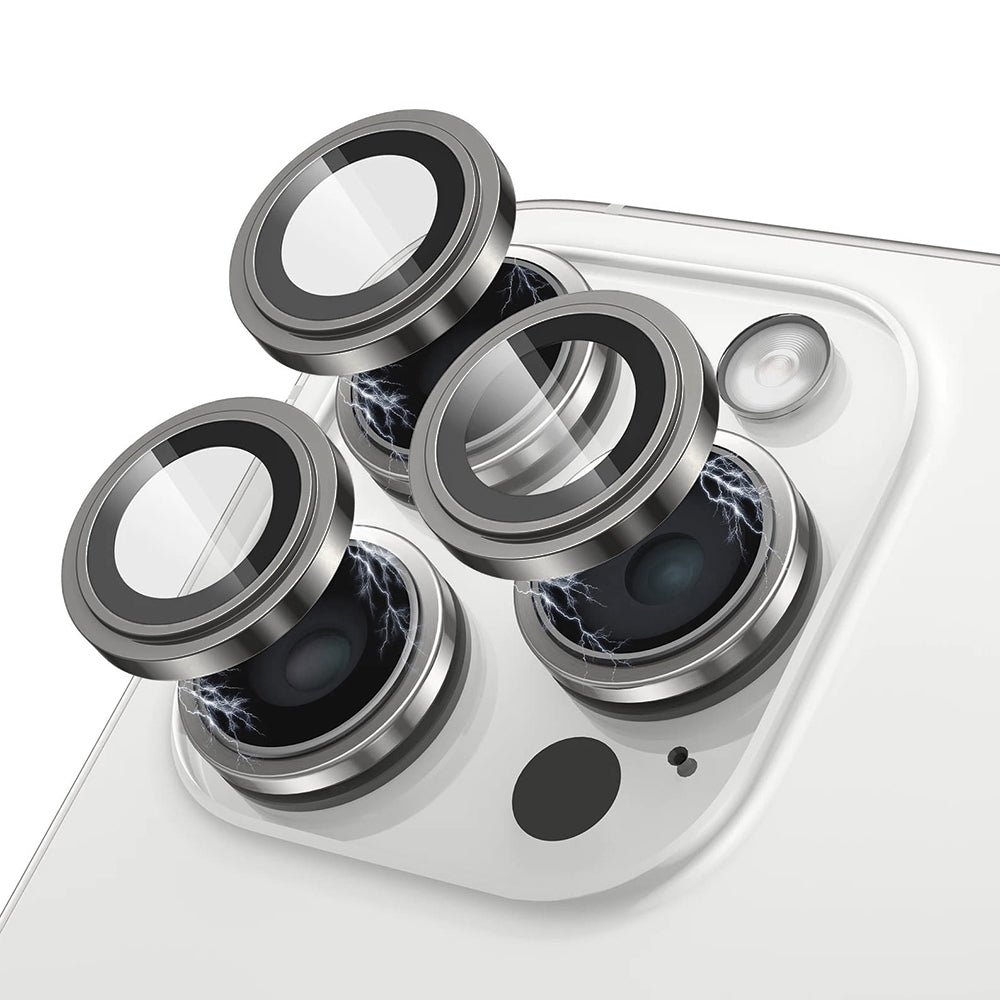Folie de protectie Lito S+ Camera Glass compatibil cu iPhone 13 Pro / iPhone 13 Pro Max, Grafit