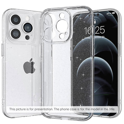 Husa de protectie Techsuit SparkleSkin compatibil cu iPhone 18 Pro Max / iPhone 17 Pro Max, Transparent