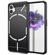 Husa de protectie Techsuit Carbon Silicone compatibil cu Nothing Phone (1), Negru