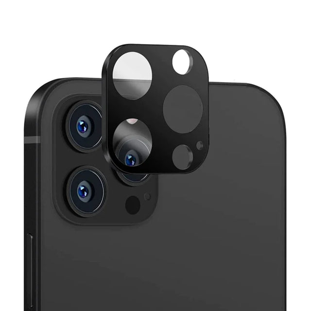 Folie de protectie Techsuit Full Camera Glass compatibil cu iPhone 14 Pro / iPhone 14 Pro Max, Negru