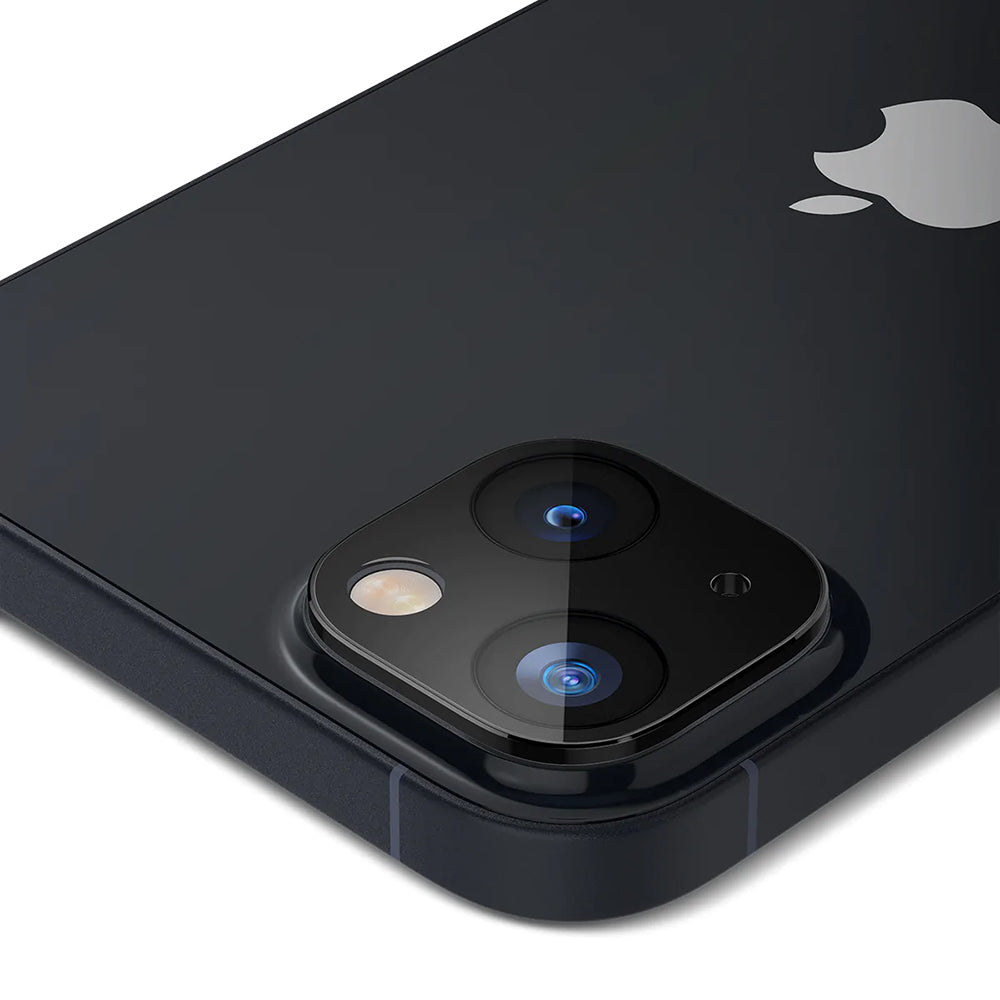 Folie de protectie Techsuit Full Camera Glass compatibil cu iPhone 14 / iPhone 14 Plus, Negru