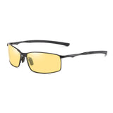 Ochelari de Soare Techsuit (559), Metal, Negru / Galben