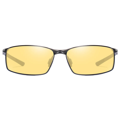 Ochelari de Soare Techsuit (559), Metal, Negru / Galben