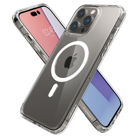 Husa de protectie Spigen Ultra Hybrid MagSafe (ACS04969) compatibil cu iPhone 14 Pro, Alb