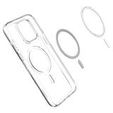 Husa de protectie Spigen Ultra Hybrid MagSafe (ACS04969) compatibil cu iPhone 14 Pro, Alb