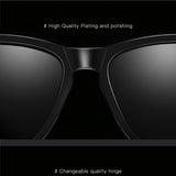 Ochelari de Soare Techsuit (0717), Gradient, Negru