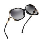 Techsuit Sunglasses Polarized (1722), for Women with UV Protection, PC, Albastru / Gray