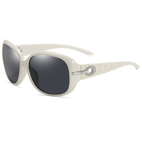 Techsuit Sunglasses Polarized PC (2012), UV Protection, Alb / Gray
