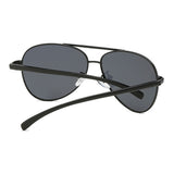 Techsuit Sunglasses Polarized (2150), for Men, with UV Protection, Metal Frame, Auriu / Black Gray