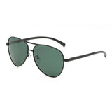 Ochelari de Soare Techsuit (2150), Metal, Negru / Verde