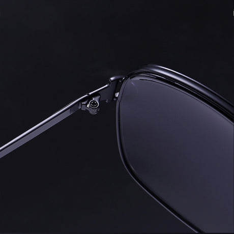Techsuit Sunglasses Polarized (8702), for Women with UV Protection, Metal Frame, Rosu