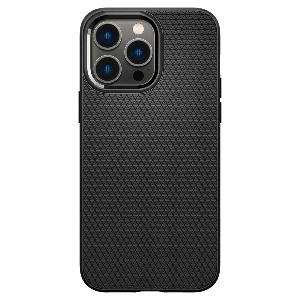 Husa de protectie Spigen Liquid Air (ACS04957) compatibil cu iPhone 14 Pro, Negru Mat