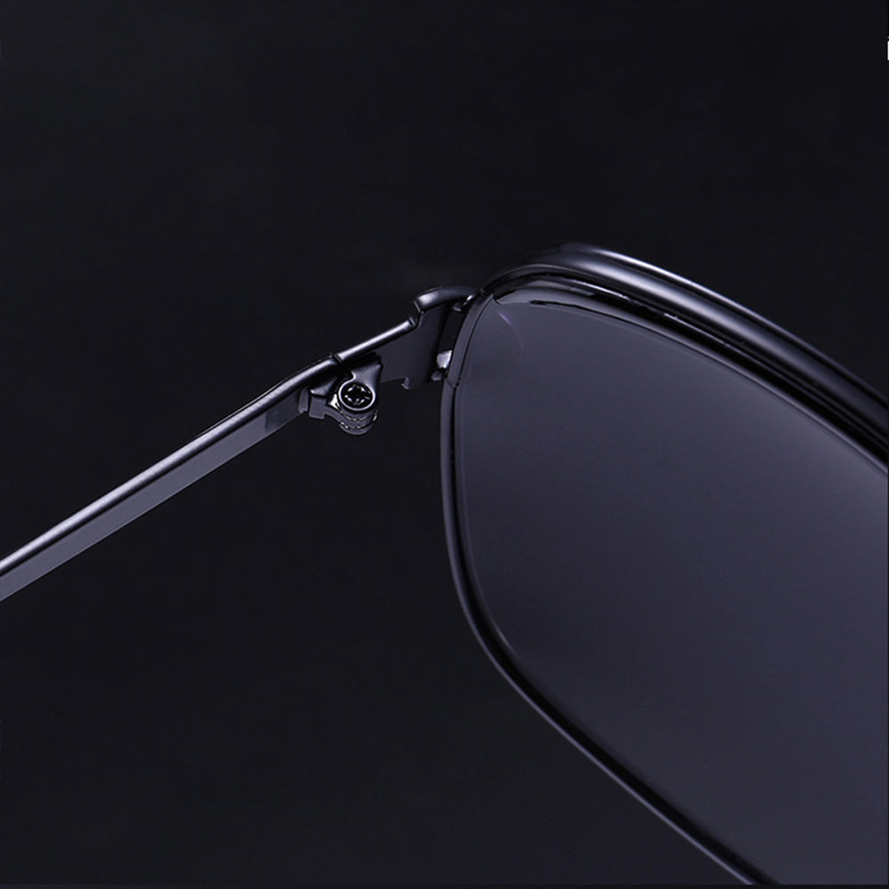 Techsuit Sunglasses Polarized (8702), for Women with UV Protection, Metal Frame, Tea