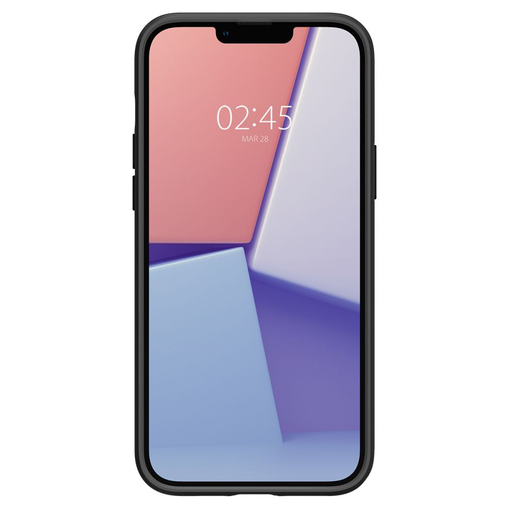 Husa de protectie Spigen Liquid Air (ACS05037) compatibil cu iPhone 14, Negru Mat