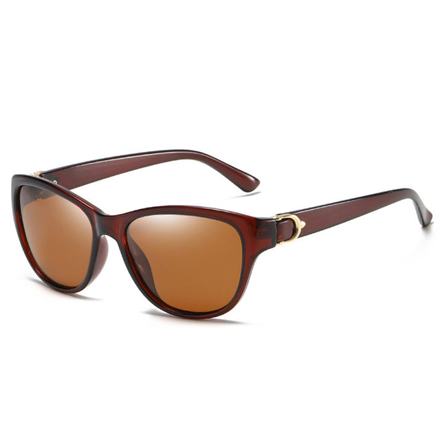 Techsuit Sunglasses Polarized (A572), for Women with UV Protection, PC, Maro
