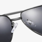 Ochelari de Soare Techsuit (LM001), Aluminiu, Fotocromic, Galben