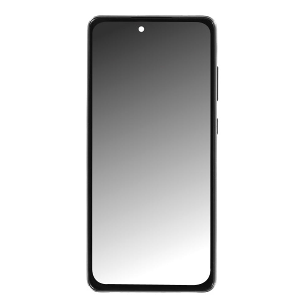 Componenta OEM Display Touchscreen with Frame (21235), Samsung Galaxy A72 4G (SM-A725), Negru