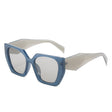 Techsuit Sunglasses (3967), for Women, PC Frame and Lens, Albastru / Light Gray