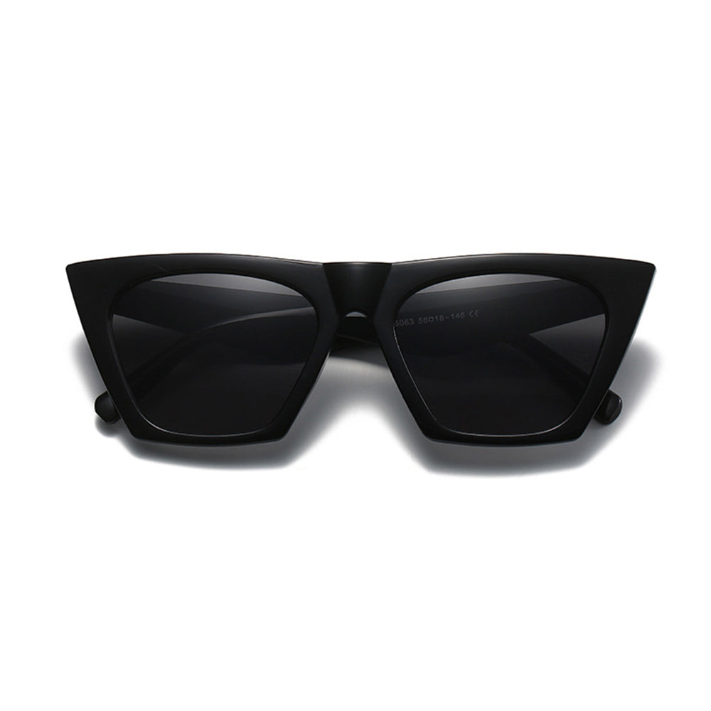Techsuit Sunglasses (5154), for Women, PC Frame and Lens, Square, Negru / Leopard / Gray