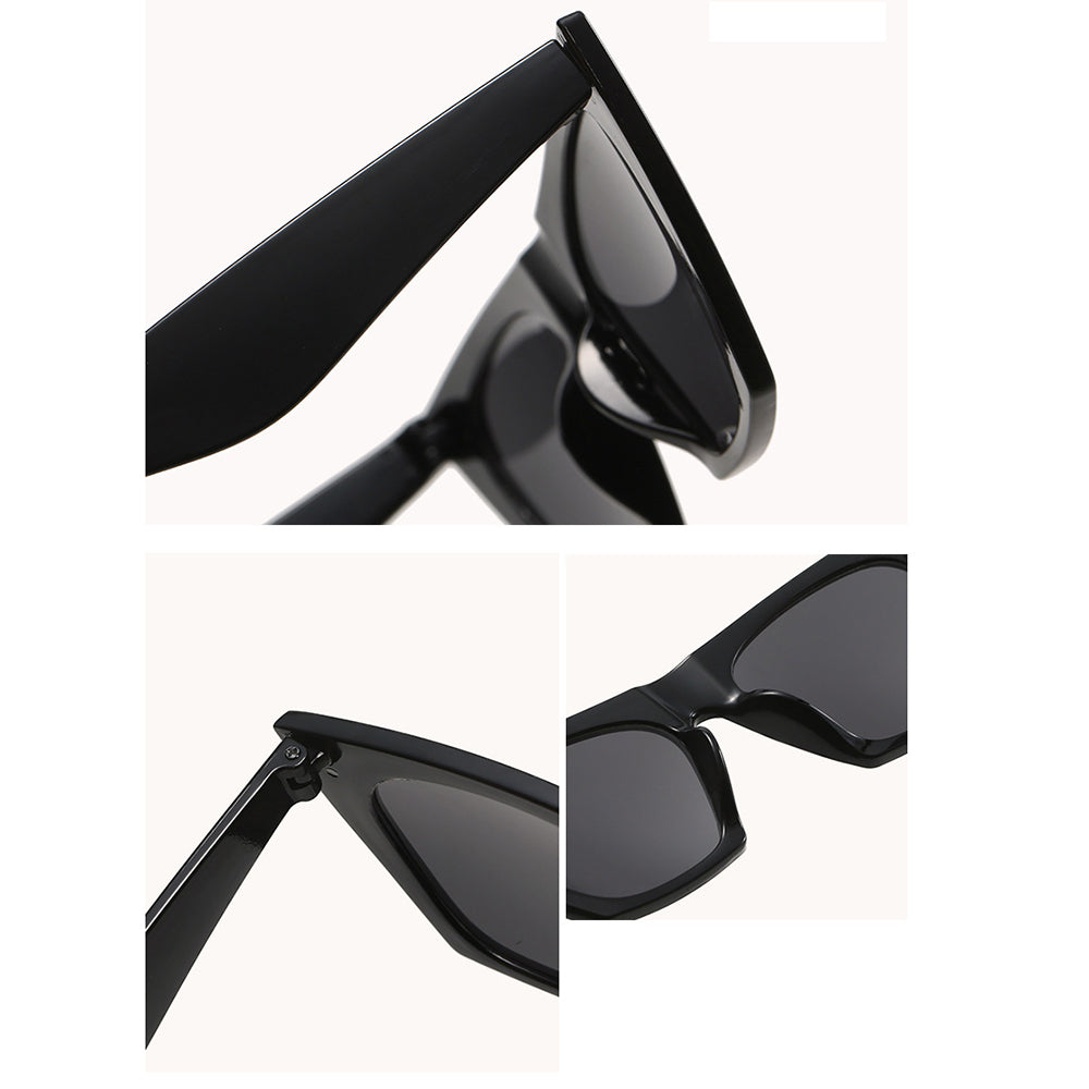 Techsuit Sunglasses (5154), for Women, PC Frame and Lens, Square, Negru / Gradient