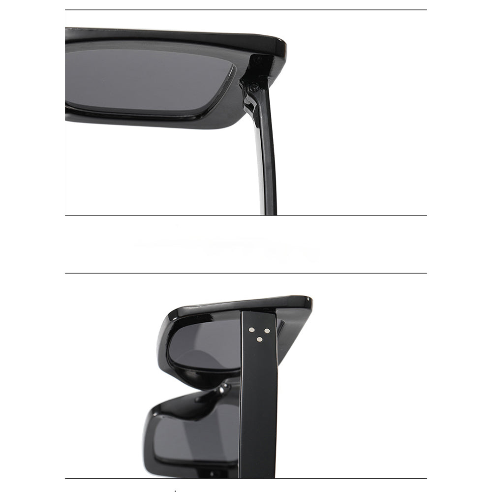 Techsuit Sunglasses (5277), for Women with PC Frame and Lens, Square Shape, Maro