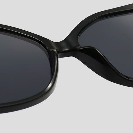Techsuit Sunglasses (5335), for Women with PC Frame and Lens, Butterfly Shape, Negru / Gray